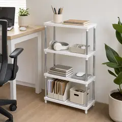 ARMONIA - Organizador Multifuncional De Oficina 4 Niveles Plastico Metal 171
