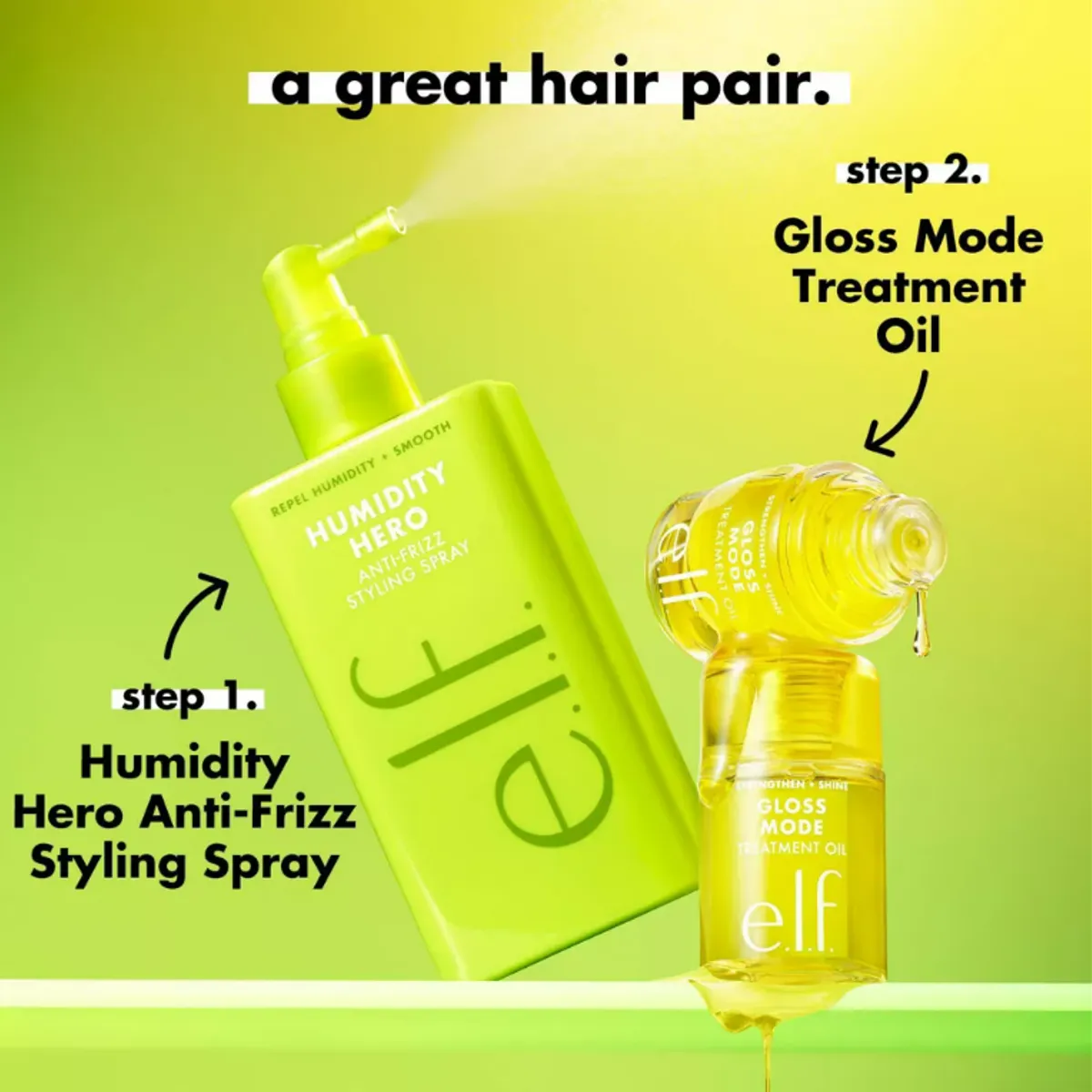 ELF - e.l.f. Humidity Hero Anti-Frizz Styling Spray 200 ml