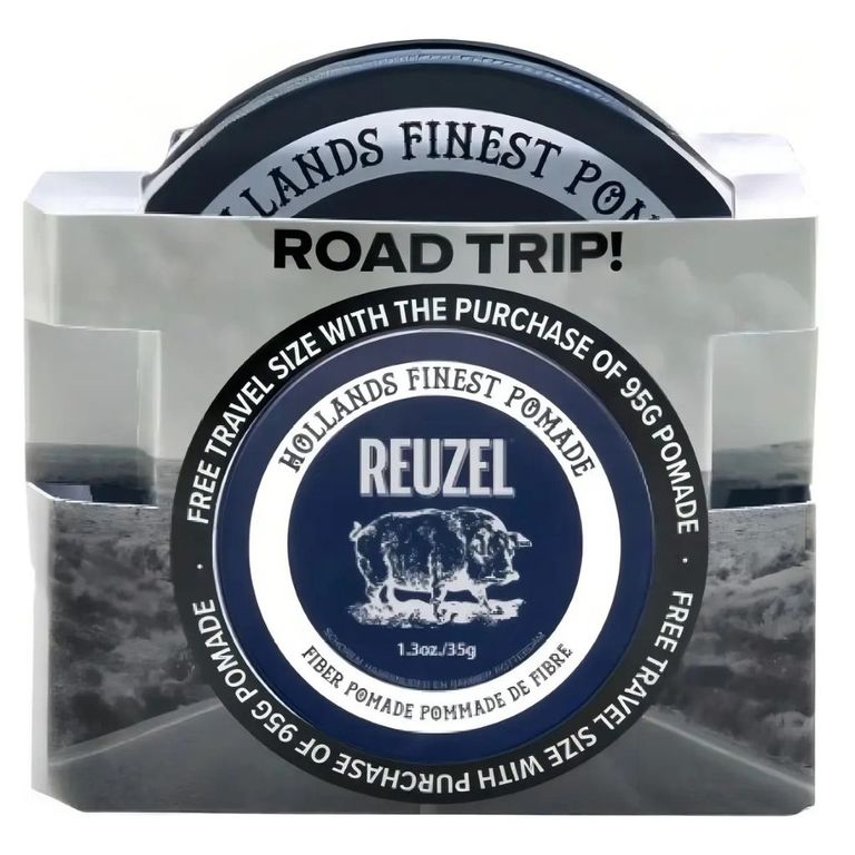 Pomada Fiber 95grs + 35grs - Kit Road Trip