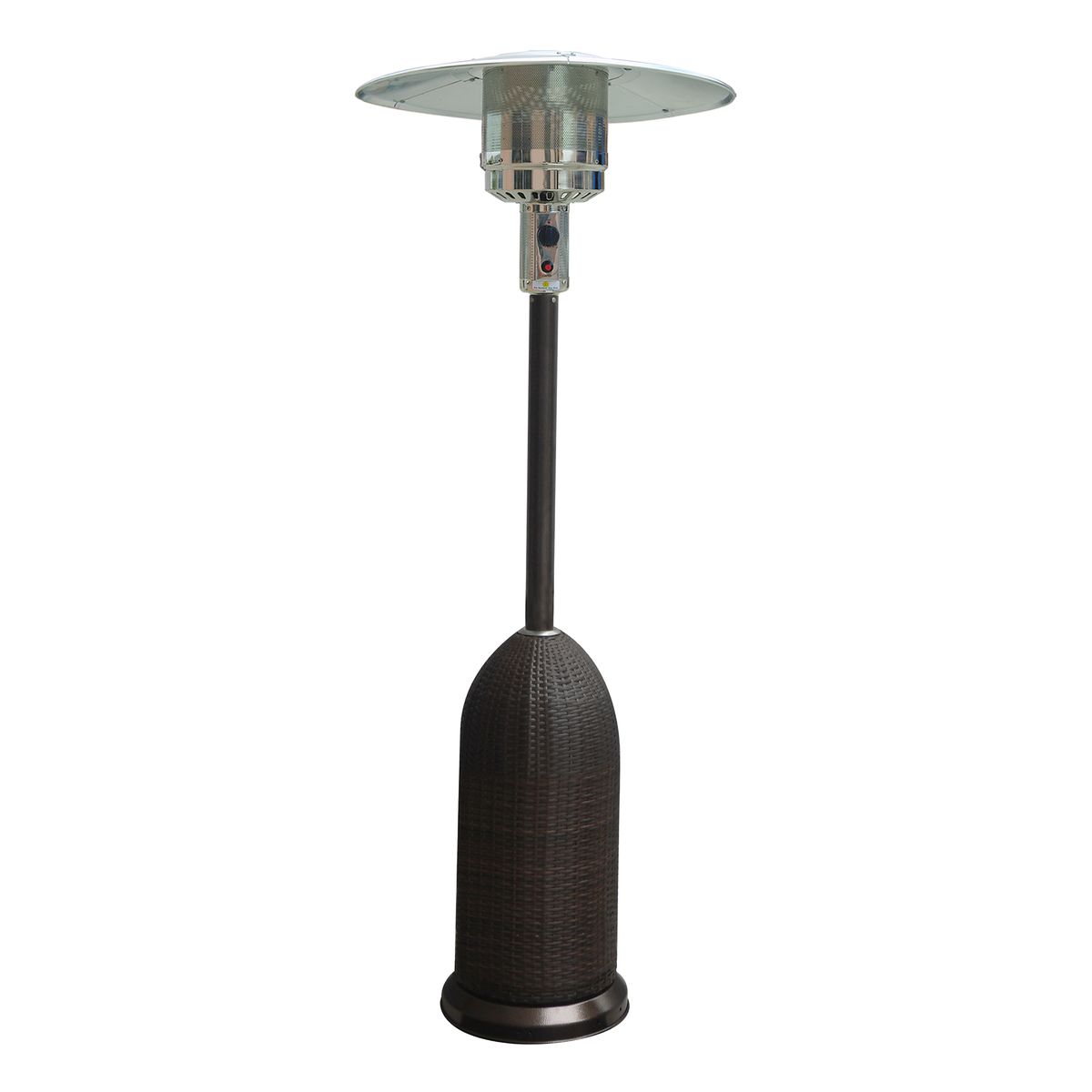 KLYMA - Estufa a Gas Exterior Terraza SETAX Rattan BLT Para Patio Jardin Terraza