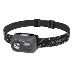 AONIJIE - Linterna Frontal Trail Running Sensor Inteligente Impermeable Recargable USB