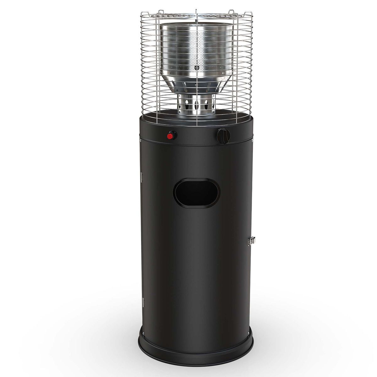 KLYMA - Estufa a Gas Exterior CILDRO ELW  Black 106 Para Patio Jardin Terraza