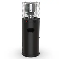 KLYMA - Estufa a Gas Exterior CILDRO LW Black 106 Para Patio Jardin Terraza