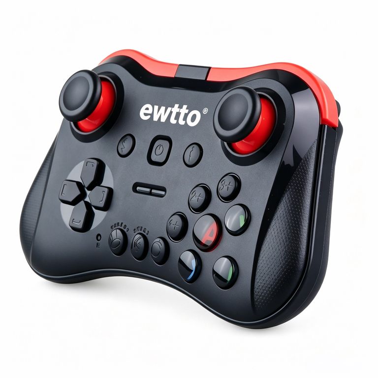 EWTTO Control Joystick Inalámbrico Bluetooth Mando para Celular Android iOS PC Modo Tiro Preciso