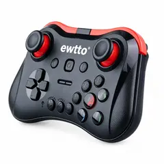 EWTTO - Control Joystick Inalámbrico Bluetooth Mando para Celular Android iOS PC Modo Tiro Preciso