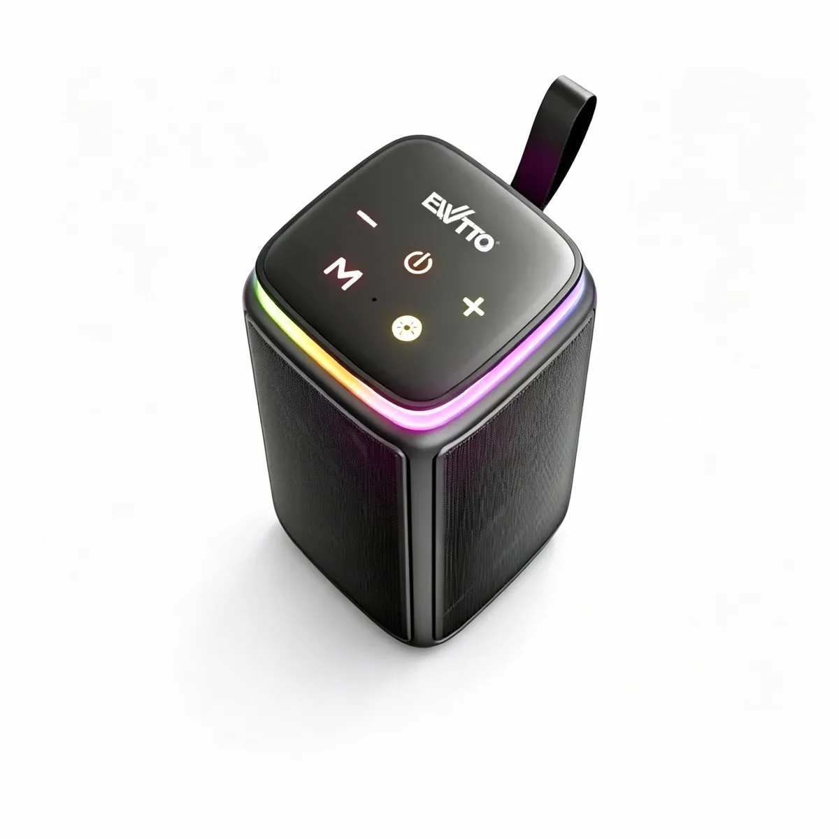 EWTTO - Parlante Bt Inalambrico Sonido Envolvente 360° parlante bluetooth parlante recargable portatil
