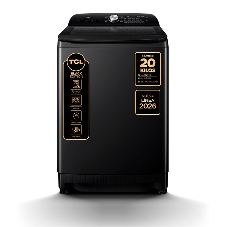 TCL Lavadora Carga Superior 20Kg  F220TLRB
