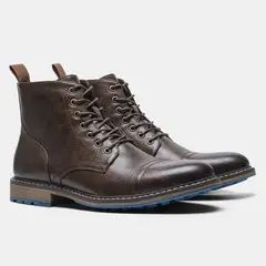 VATYERTY - Botas de hombre con parte superior de PU y suela de goma