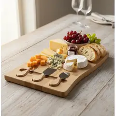 GENERICO - Tabla Gourmet De Madera Bambú
