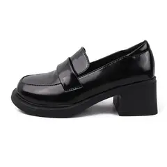 VATYERTY - Mocasines minimalista sin cordones plataforma