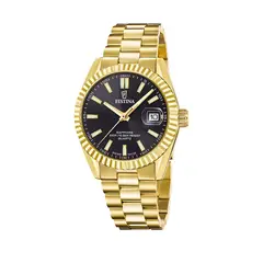 FESTINA SWISS - Reloj F20086/B Negro Hombre Acero Clásico