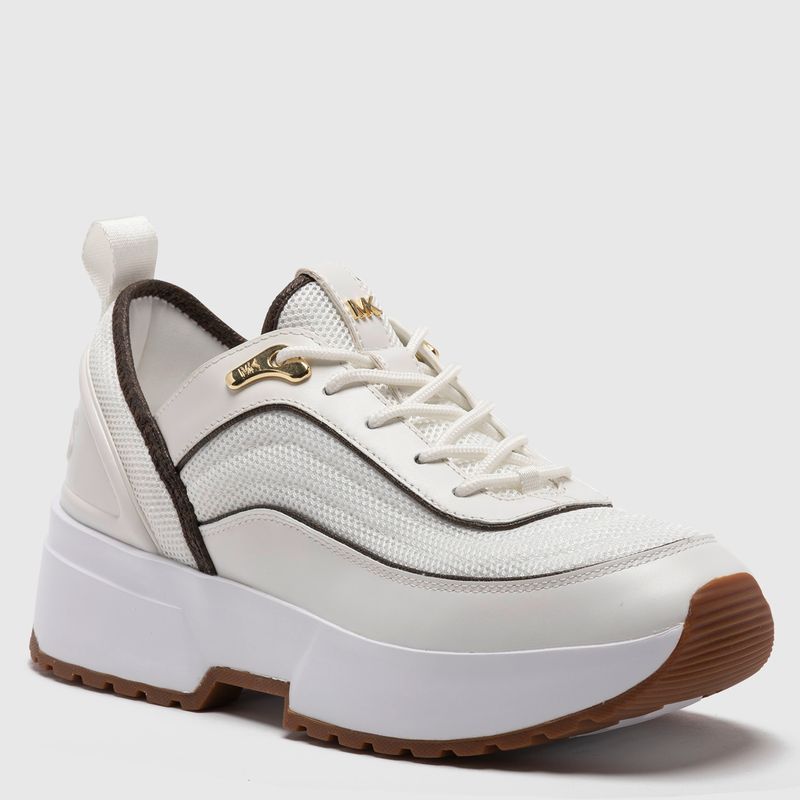 MICHAEL KORS - Michael Kors Zapatilla Urbana Mujer Cuero Blanco