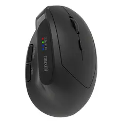 MAXELL - Mouse Inalambrico Bluetooth Ergonomico Negro