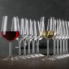 SPIEGELAU - Set 12 Copas Style Tinto y Blanco