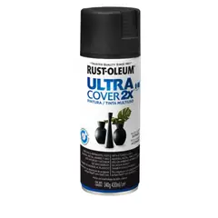 RUST OLEUM - Spray Pintura Rust-Oleum Ultra Cover Negro Cañón 340 g