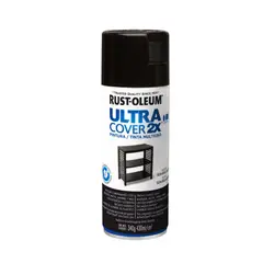 RUST OLEUM - Spray Pintura Rust-Oleum Ultra Cover Negro Semibrillante 340 g