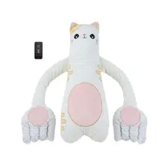 GENERICO - Almohada Calmante Para Bebé Antivuelco Gato