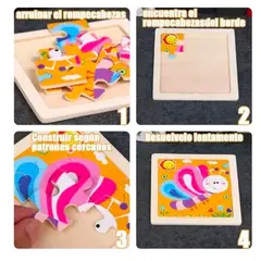 GENERICO - 30 Rompecabezas Para Niños