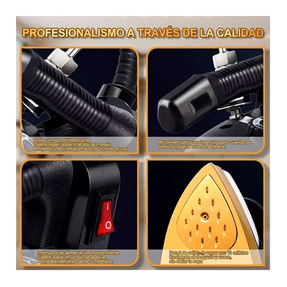 OFERTABKN - Kit De Plancha De Vapor Industrial Colgante 1300w
