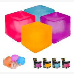 GENERICO - Cube Squeeze Juguetes Antiestrés Sensoriales De Colors Alivia La Ansiedad Relajación Y Concentración
