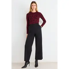 ASH - Pantalon Liso Mujer Negro