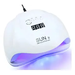GENERICO - Lampara led Para Uñas Sunx 54w Secado Rapido Esmalte Permanente Blanco