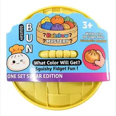GENERICO - Juguete Dumpling Squishy Sorpresa Mystery Rainbow Fidget Juguete Viral Dumpling