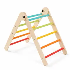 VAIS - Juego Triangulo Escalada Montessori Madera Motricidad Niños Vkids