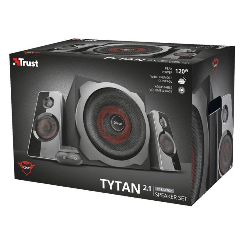 TRUST - Speakers Subwoofer Trust Gxt 38 Tytan 2.1 Ultimate