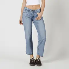 LEVIS - Jeans Mujer Superlow Straight Azul