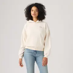 LEVIS - Polerón Mujer Vintage Boxy Hoodie Beige