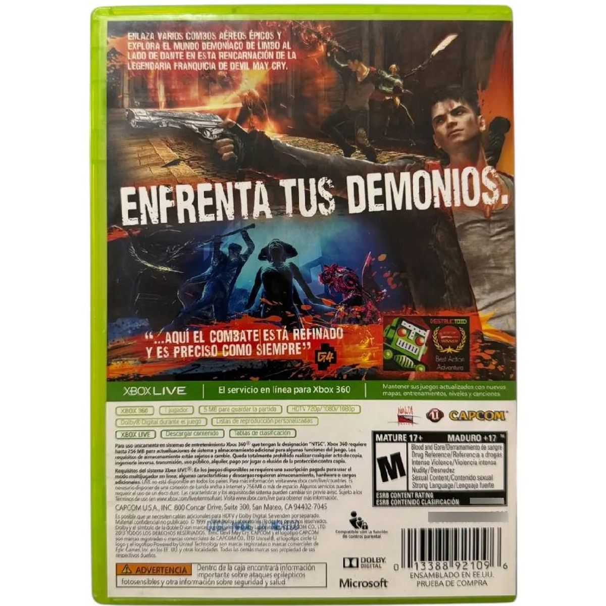 MICROSOFT - Devil May Cry - Xbox 360
