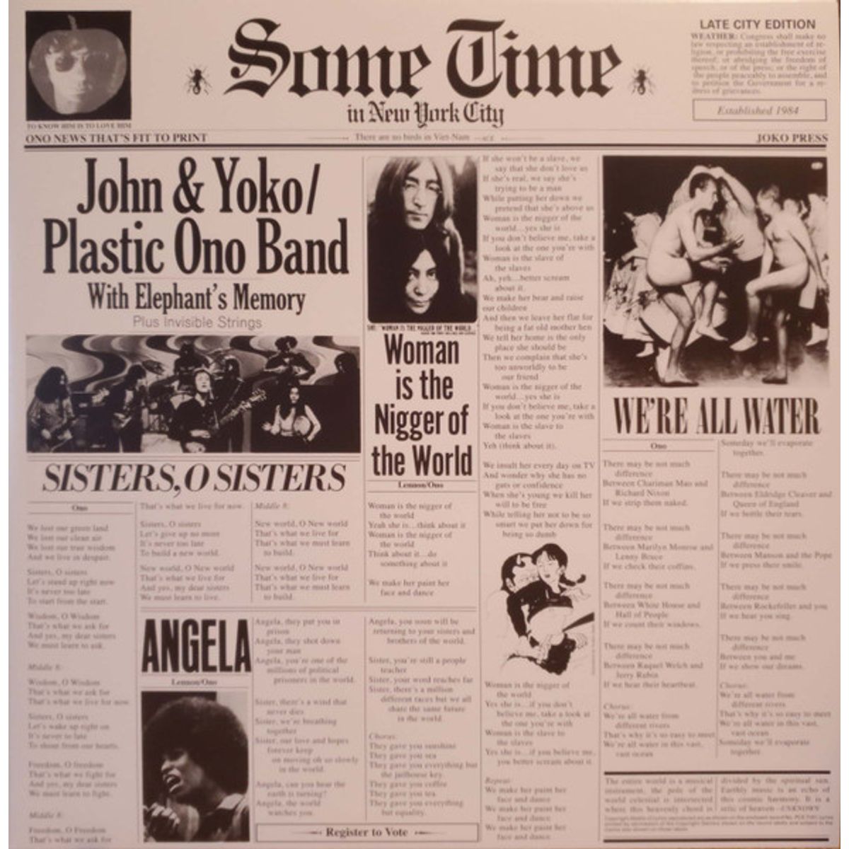 APPLE RECORDS - John Lennon & Yoko Ono Some Time vinilo 2 