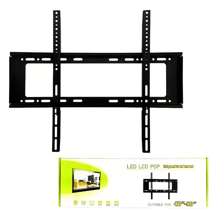 GENERICO Soporte Tv Fijo Led Lcd De 40 A 80 Pulgadas Extra Resistente