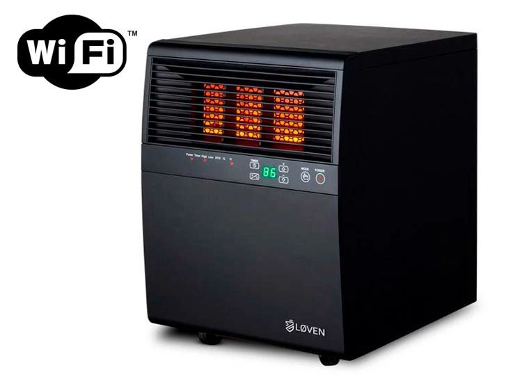 LOVEN ESTUFA ELECTRICA LOV-91L 1500W WIFI INFRARROJA