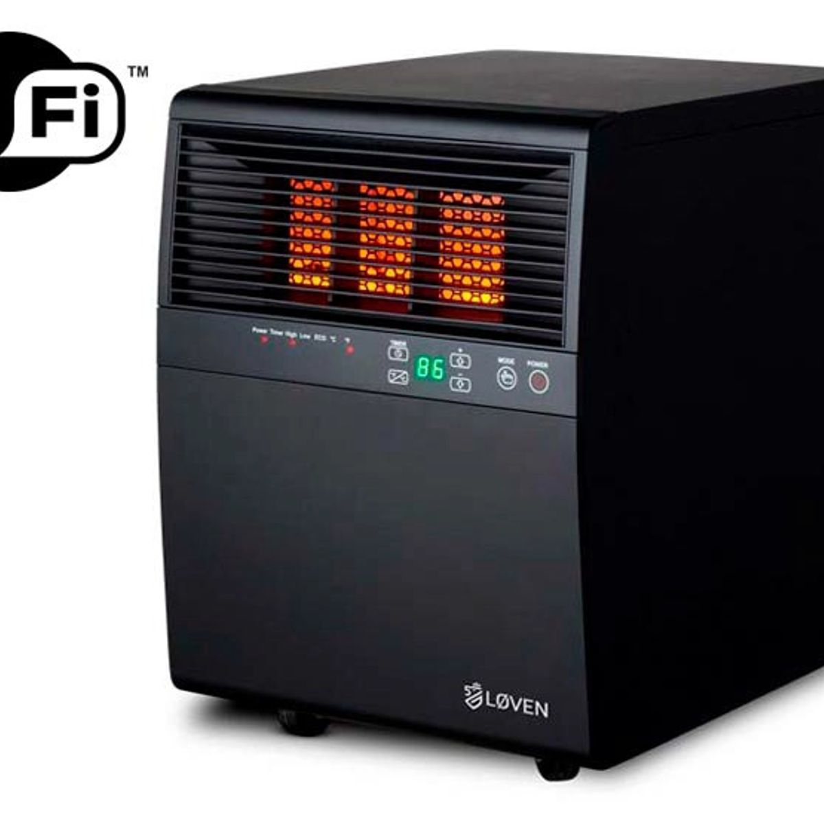 LOVEN - ESTUFA ELECTRICA LOVEN LOV-91L 1500W WIFI INFRARROJA