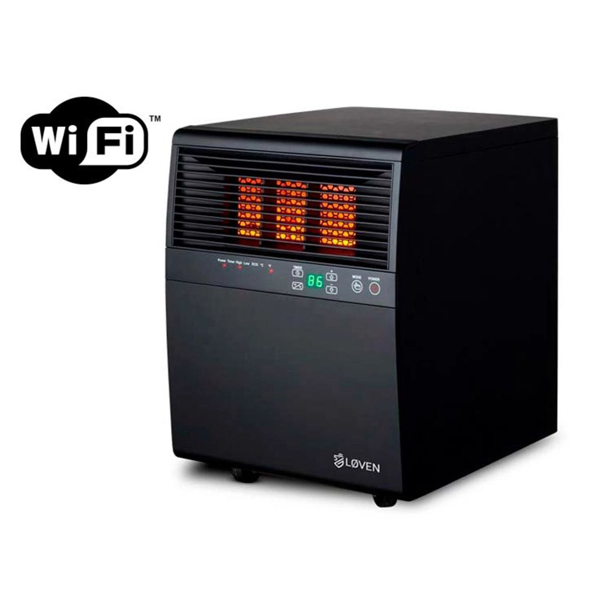 LOVEN - ESTUFA ELECTRICA LOVEN LOV-91L 1500W WIFI INFRARROJA