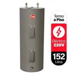 RHEEM - Termo eléctrico 152 litros piso 220v 2kw