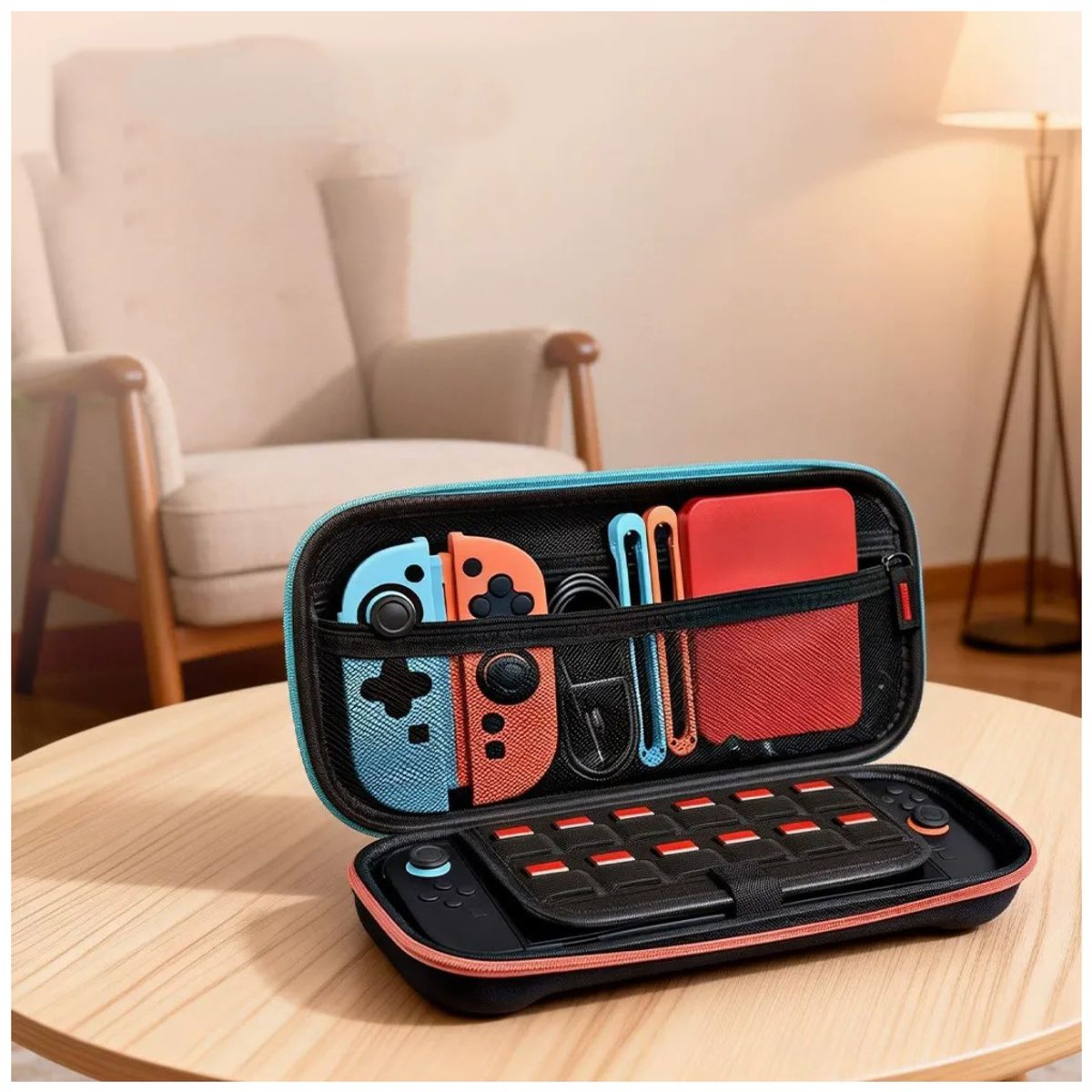 KUANGYE - Estuche Protector + Lámina Mica Compatible Con Nintendo Switch 2