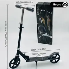 GENERICO - Scooter Plegable Urbano Cool Scooter Ruedas 200mm