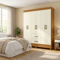 VEKKA - Closet Mobi Beige 6P 2C