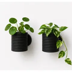 ZARKA LAB - Pack 2 Macetero De Pared Horizon M 13 X 14 Cm