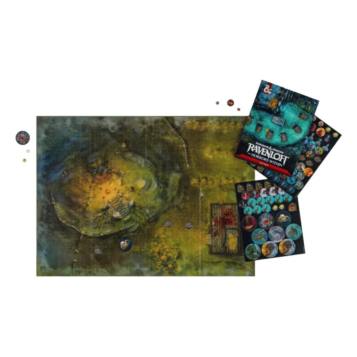 WIZARDS OF THE COAST - Dungeons & Dragons Ravenloft: The Horrors Within Map Pack