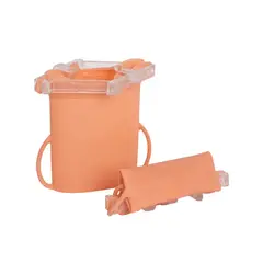 BABY ON THE MOVE - Pack 2 Bolsas de Silicona Multifuncionales - Yummy Bloom -