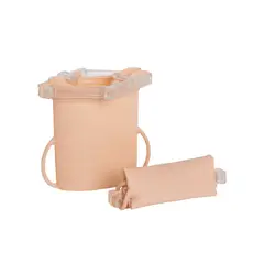 BABY ON THE MOVE - Pack 2 Bolsas de Silicona Multifuncionales - Yummy Blush -