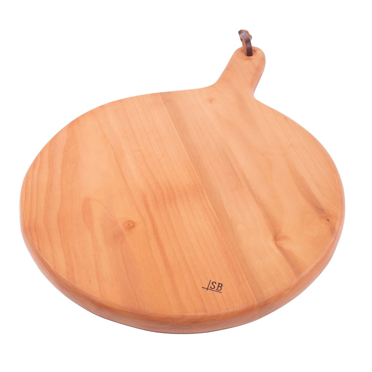 SIN BARROTES - Tabla Pizza Mediana 33cm Madera Sin Barrotes