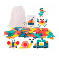 GENERICO - Rompecabeza Tangram Montessori