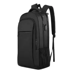 BANANA TIENDA - Mochila Notebook Impermeable Antirrobo Hombre Mujer Negro