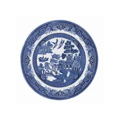 CHURCHILL - Plato Pan Blue Willow 17cms