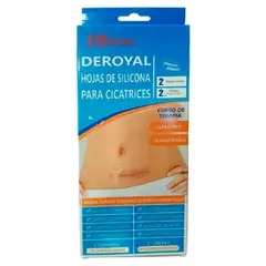 GENERICO - Pack 6 Parches De Silicona Para Cicatrices Cesarea Cirugia